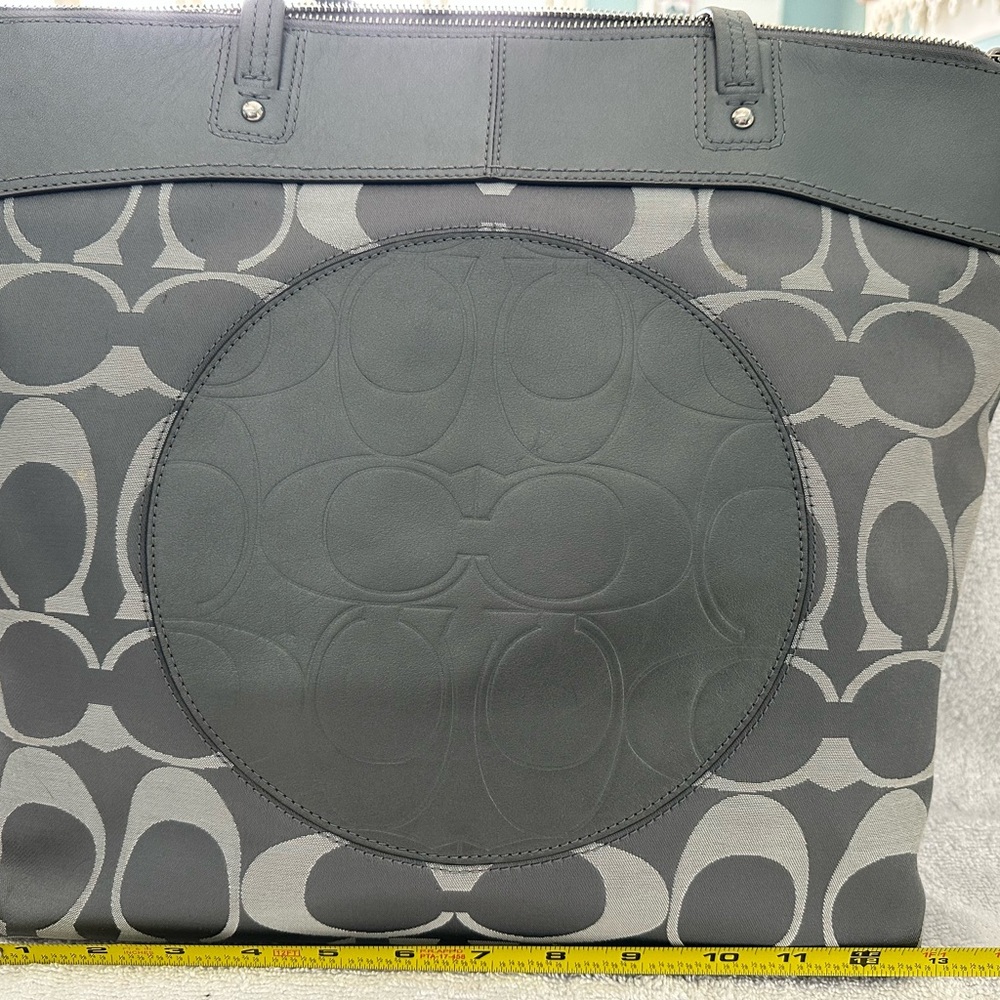 Coach Silver Tote